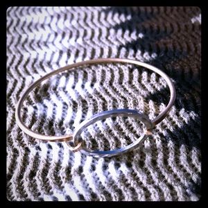 Gold and silver hinge bracelet BNWOT!